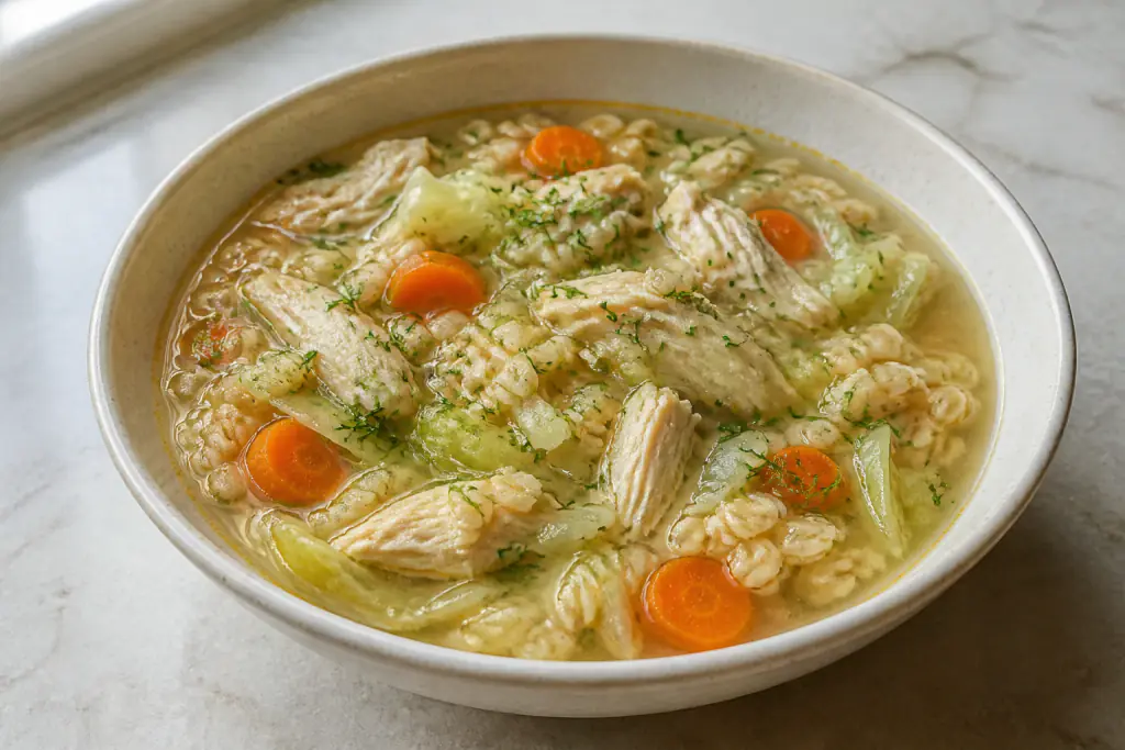 Chicken Oat Cabbage Soups for Lower-Sodium Meal Planning