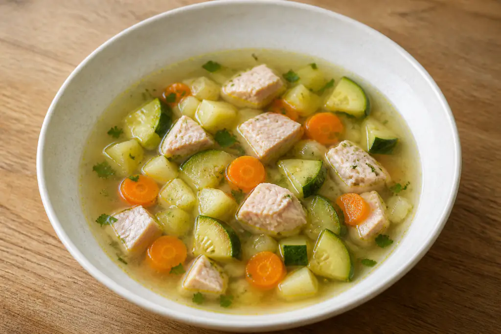 Turkey Potato Zucchini Soups for GERD-Friendly Dinners