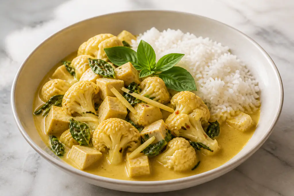 Cauliflower Thai Coconut Curry