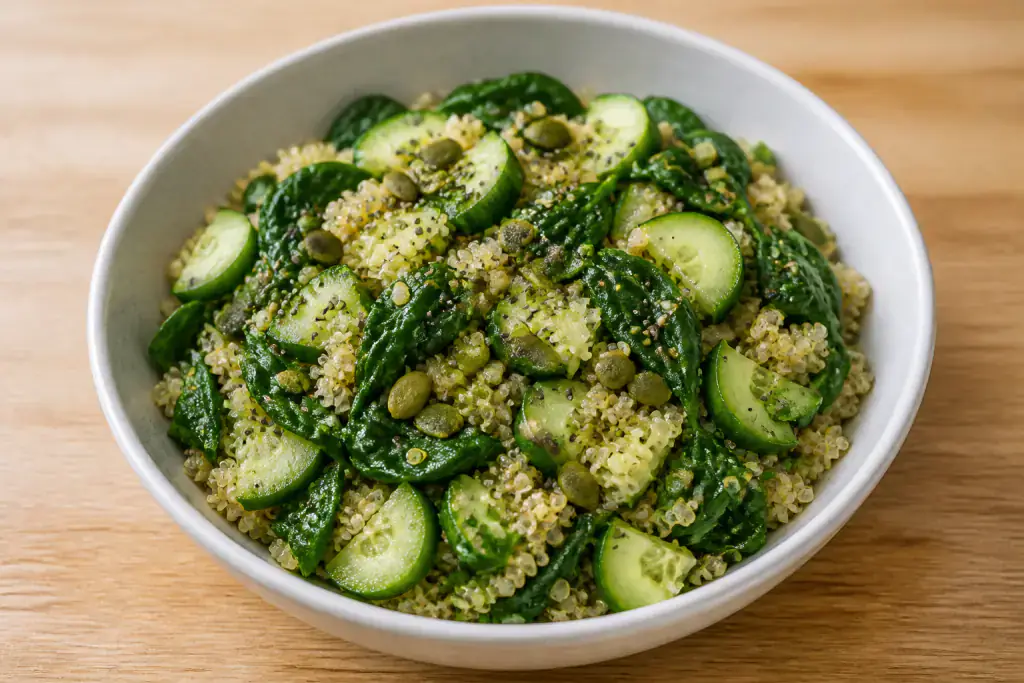 Fish-Free Omega Seed Quinoa Bowl