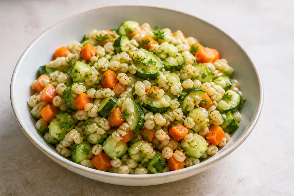 Gout-Caution Vegetable Barley Bowl