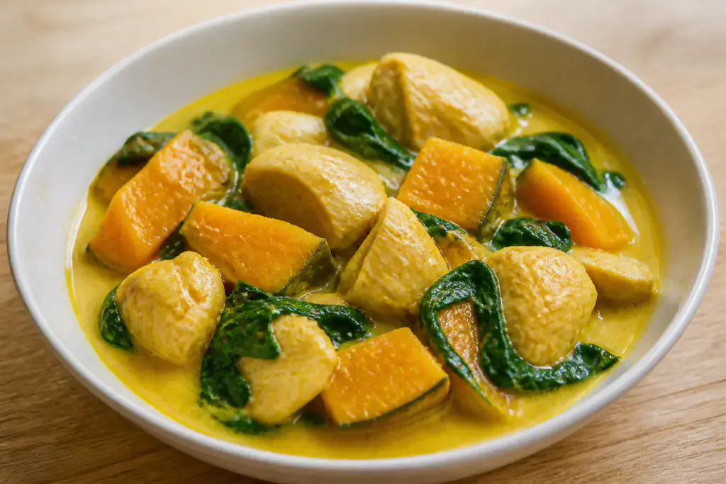 Malaysian Chicken Pumpkin Light Curry