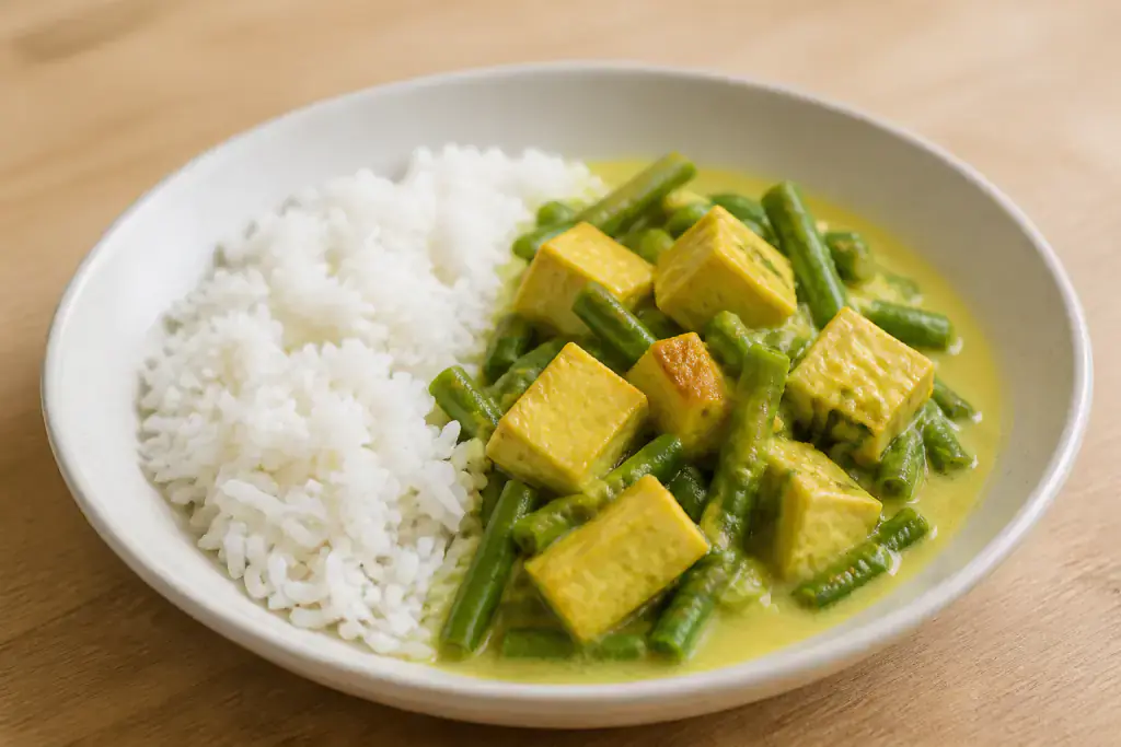 Sri Lankan Tofu Green Bean Light Coconut